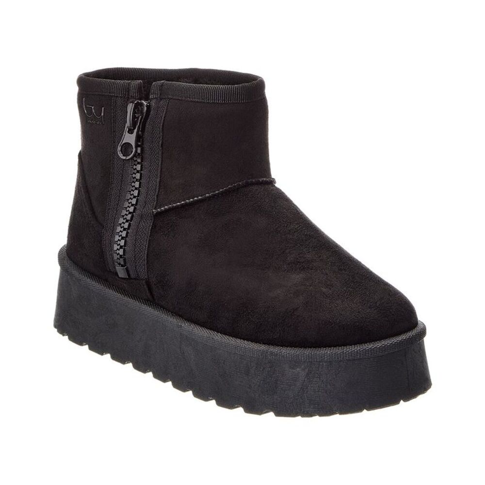 Byblos Suede Boot, Black